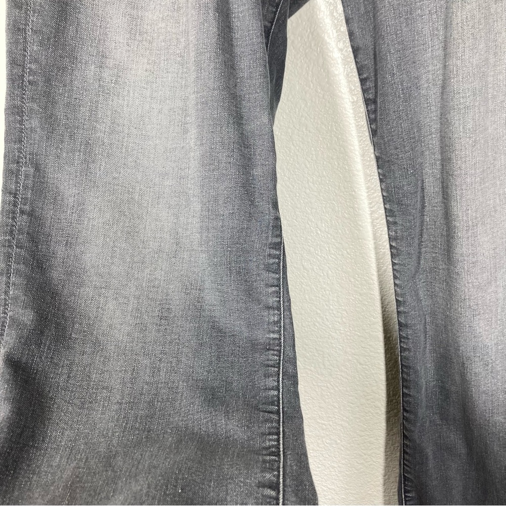 7 For All Mankind Slimmy Slim Fit Jeans Mens 34 In Gravel Gray Straight Leg - Picture 8 of 16